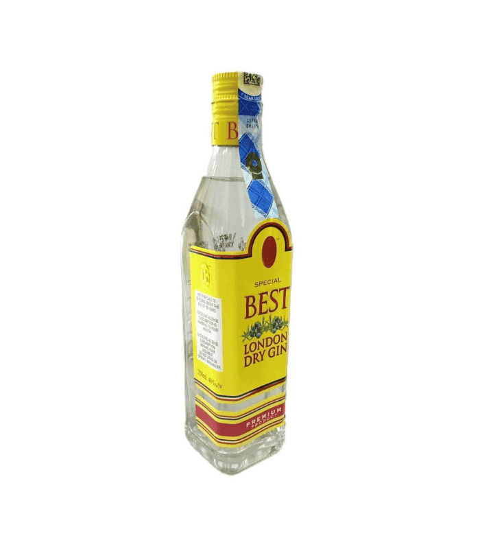 BEST LONDON DRY GIN 250ML BEST LONDON DRY GIN 250ML - Image 1